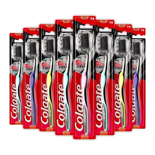 Charcoal Infused Ultra-Soft Toothbrush (8pcs)